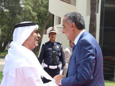 حموشي يجري مباحثات مع رئيس جهاز الاستخبارات الوطني لدولة الإمارات العربية المتحدة