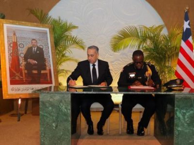 المدير العام للأمن الوطني يوقع مع نظيره الليبيري مذكرة تفاهم استراتيجية لتعزيز التعاون الأمني المشترك