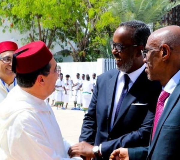 ناصر بوريطة يمثل جلالة الملك في مراسم تنصيب الرئيس الجيبوتي إسماعيل عمر جيله