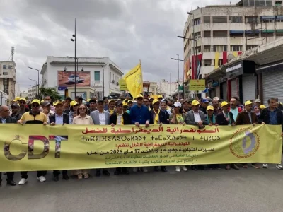 احتجاجات نقابية بالمغرب تندد بارتفاع الأسعار وتطالب بتحسين الأجور