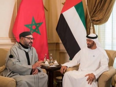 الديوان الملكي: الملك محمد السادس يلتقي رئيس دولة الإمارات بالرباط ويبحثان قضايا إقليمية ودولية 