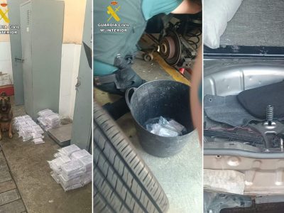 سبتة.. الحرس المدني يوقف أمًّا وابنتها ويحجز 64 كيلوغرامًا من الشيرا