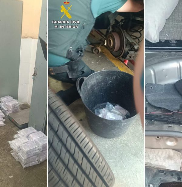 سبتة.. الحرس المدني يوقف أمًّا وابنتها ويحجز 64 كيلوغرامًا من الشيرا