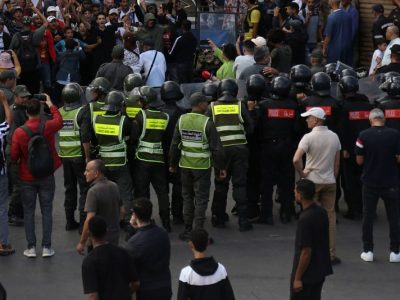 تجمهر غير مصرح به بالرباط ينتهي بإصابة ثلاثة أمنيين ومتابعة أربعة أشخاص
