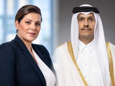 بعد تعيينها رئيسة للحكومة.. المنصوري تجري مباحثات هاتفية مع رئيس الوزراء القطري